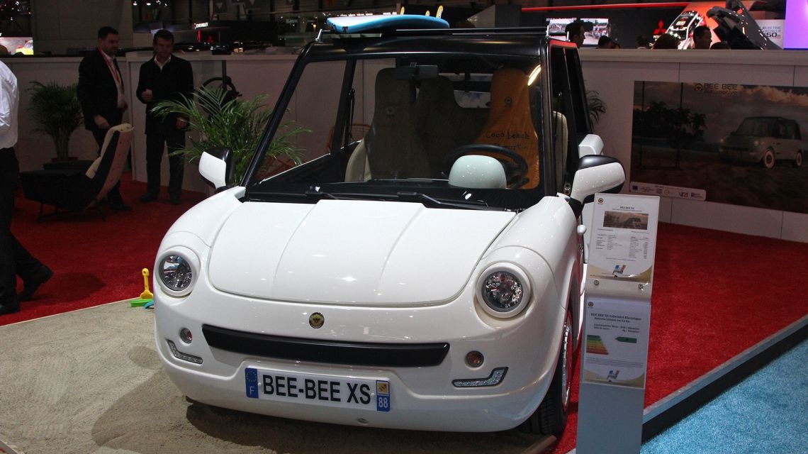 В Женеве показали автомобиль «Би би»