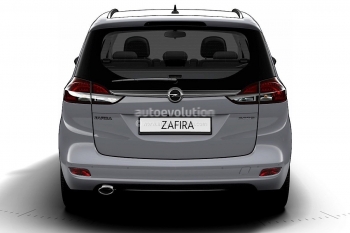 Рестайлинговый Opel Zafira показали до премьеры