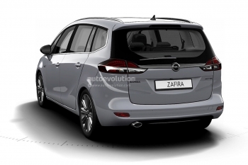 Рестайлинговый Opel Zafira показали до премьеры