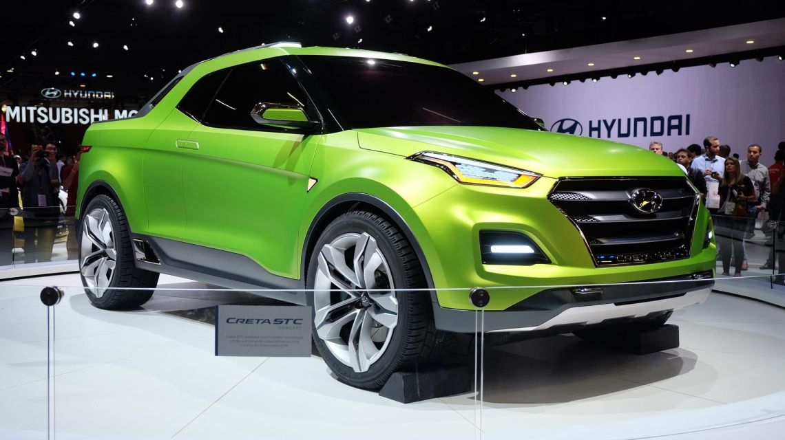 Hyundai неожиданно показал Creta в кузове пикап