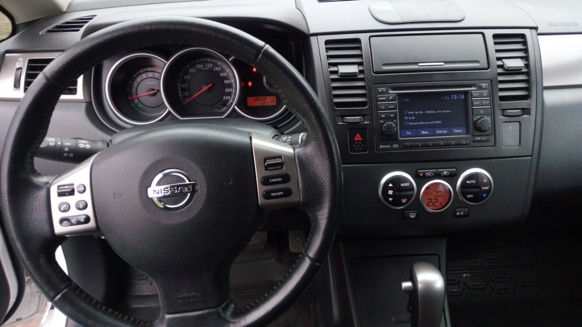 Отзыв владельца о Nissan Tiida 2013 г.в.