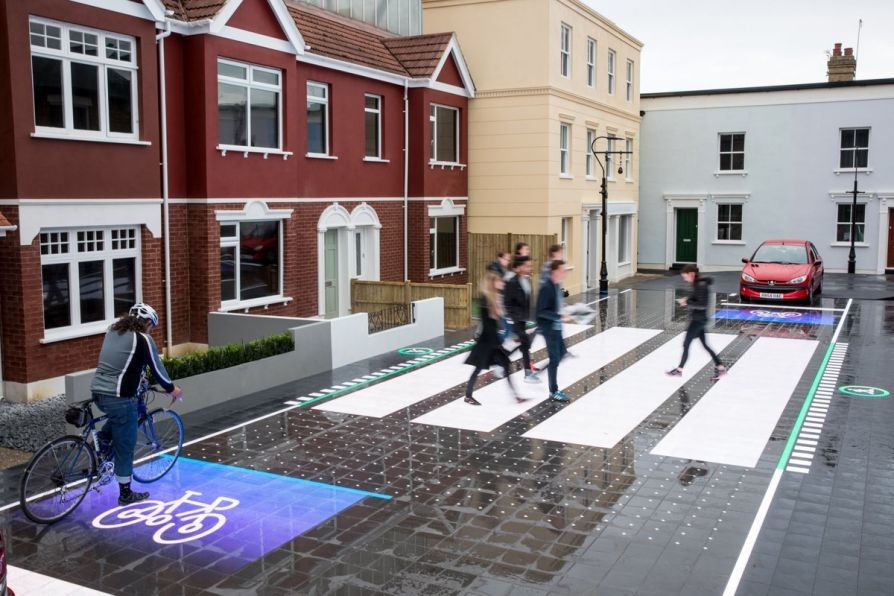 В Лондоне создали «умный» пешеходный переход